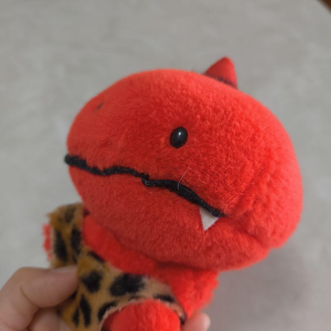 レア　ピカポン風　吉徳　赤鬼　雷　トラのパンツ　ぬいぐるみ 日本製