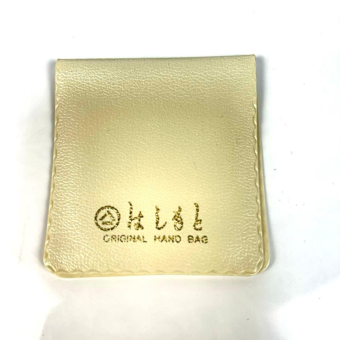 【未使用級】ルミーはしもと　ビーズバッグ　ブロンズ　ゴールドチェーン　ビジュー