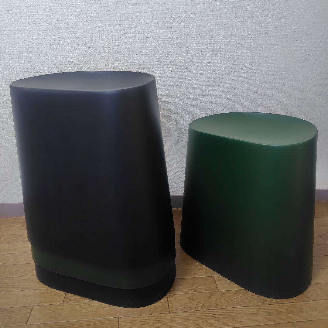 無印良品　ポリプロピレンスタッキングスツール ４脚