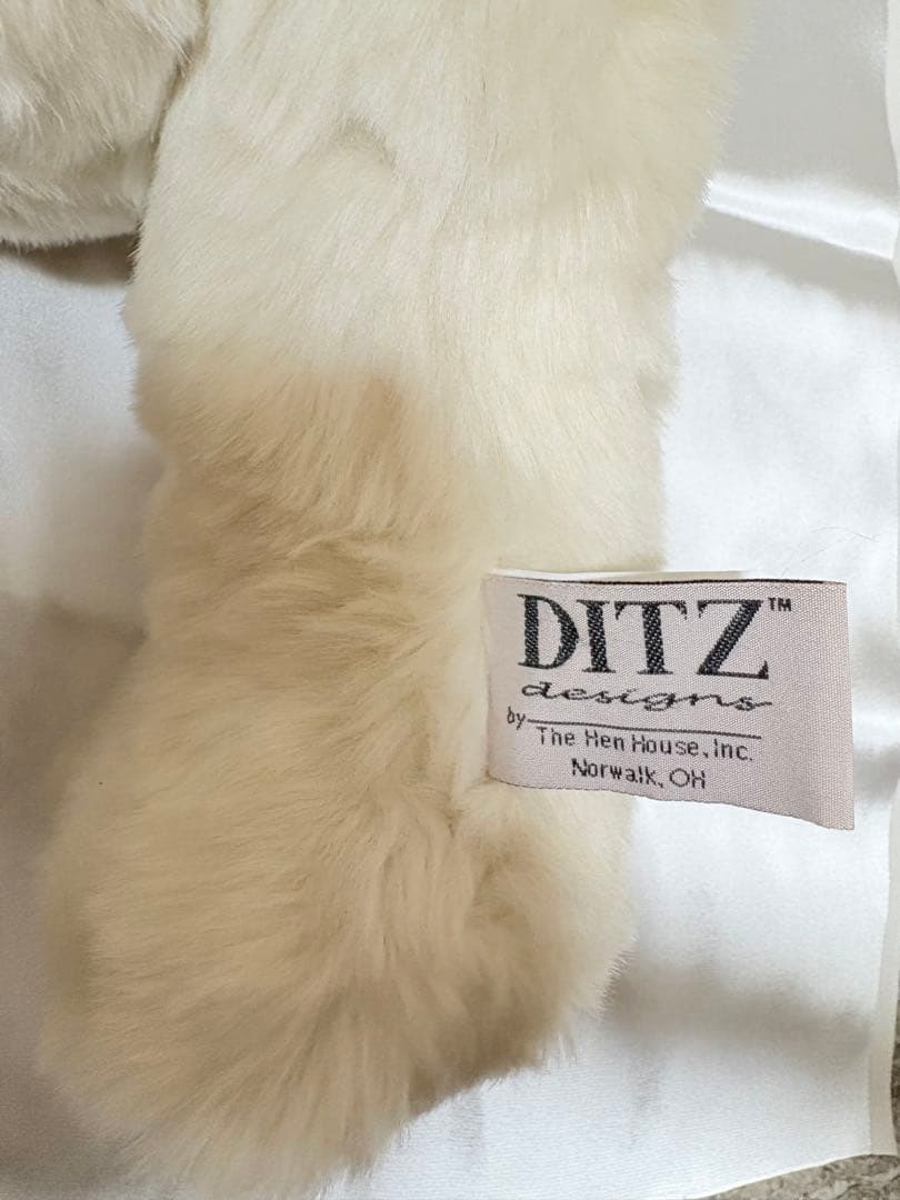 DITZ ホワイトクマ ぬいぐるみ