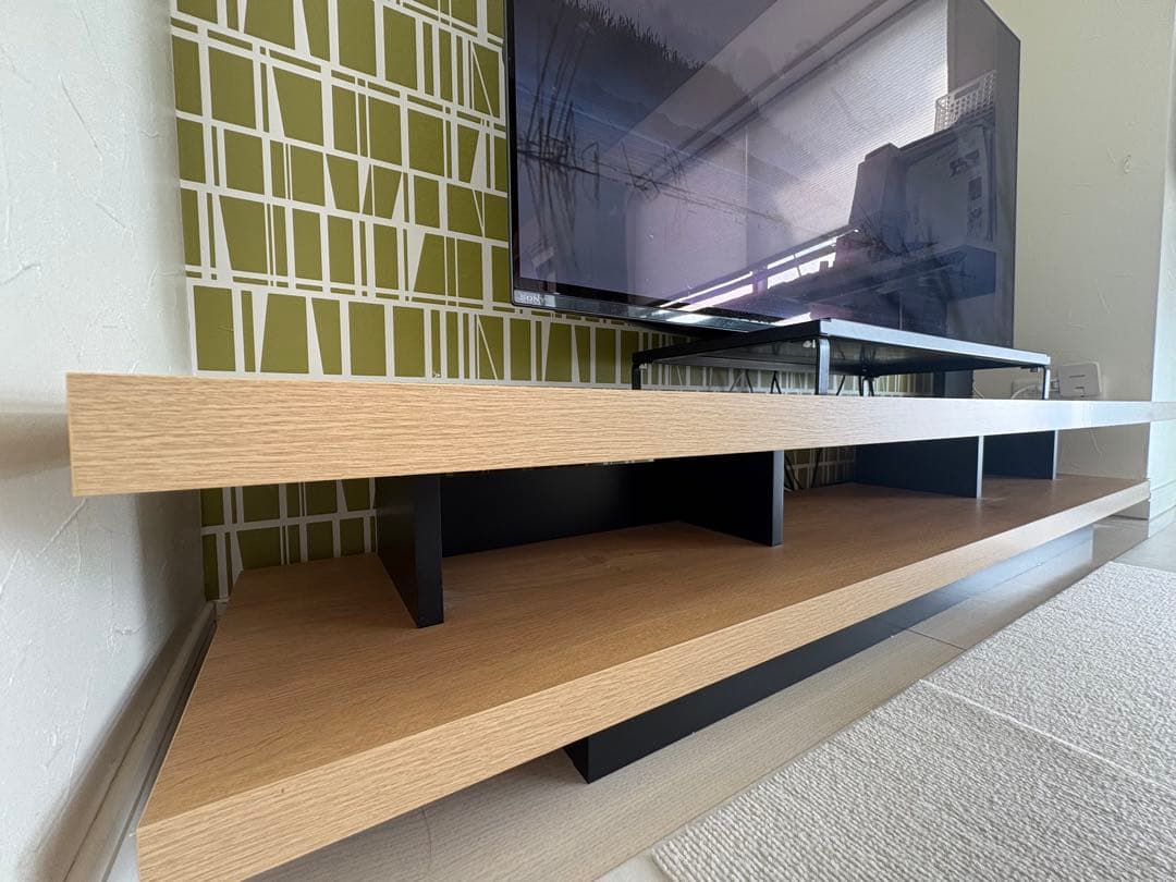 すっきり見えにこだわったローテレビ台　150cm テレビボード|ベルメゾン