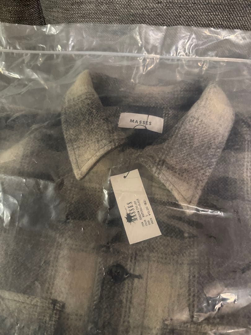 新品 未使用 MASSES SHADOW CPO JKT 25AW