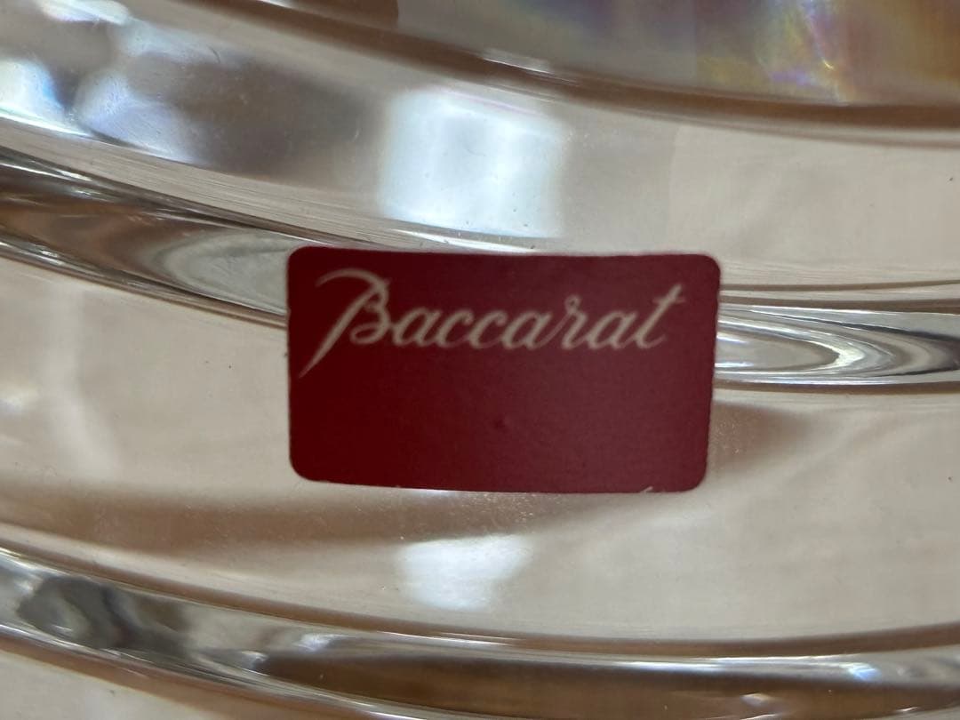Baccarat バカラ　フラワー　ウェーブボール