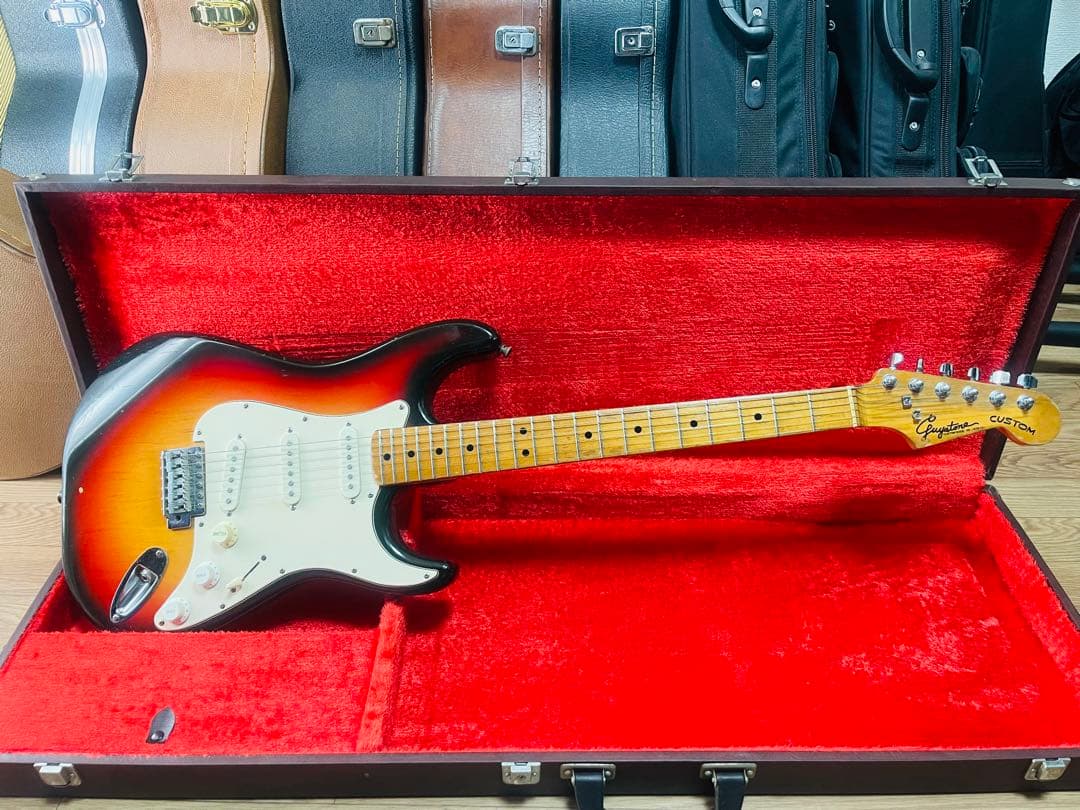 Guyatone ストラトキャスター LS-380 純正ハードケース付き