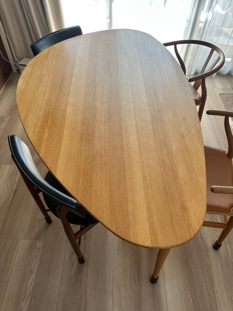 アクタス　クラウム　ダイニングテーブル 木製　約180cm