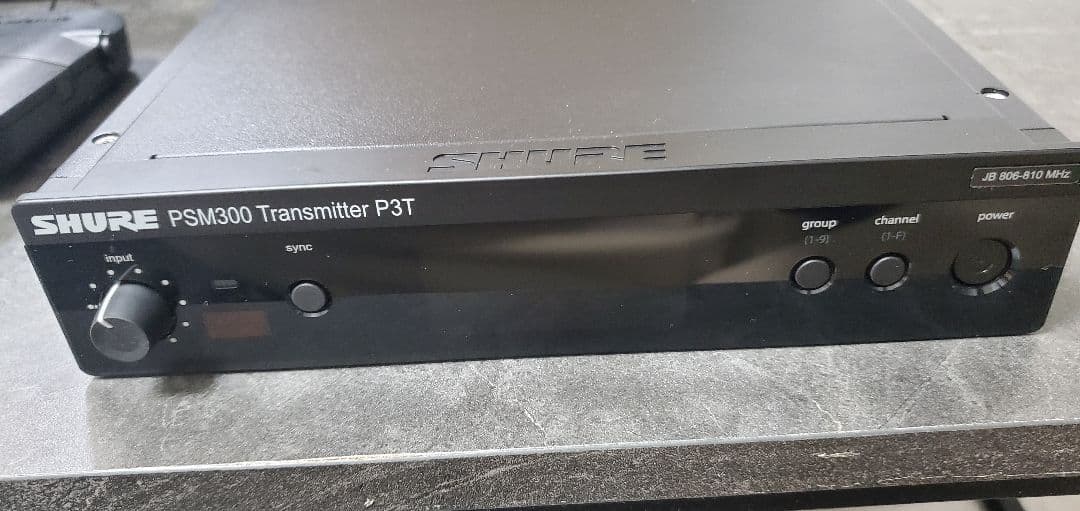 SHURE PSM300 ステレオパーソナルモニターシステム P3TJR-JB