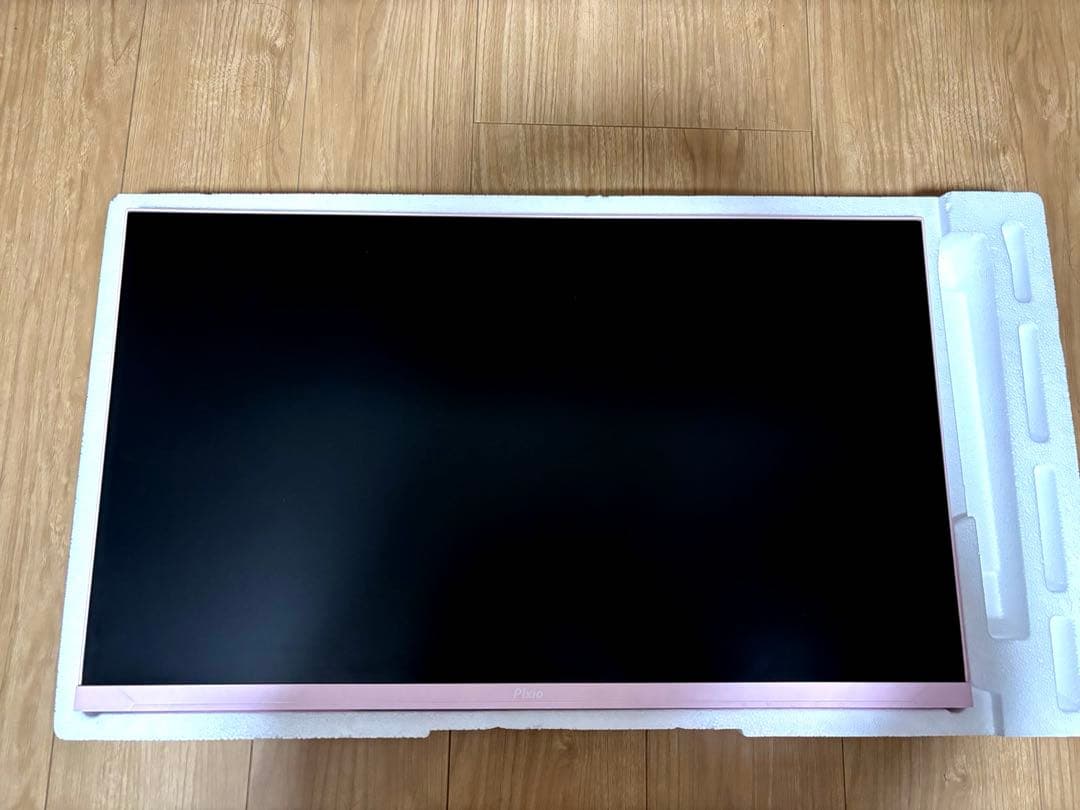 Pixio ゲーミングモニター PX278 WAVEパステルピンク