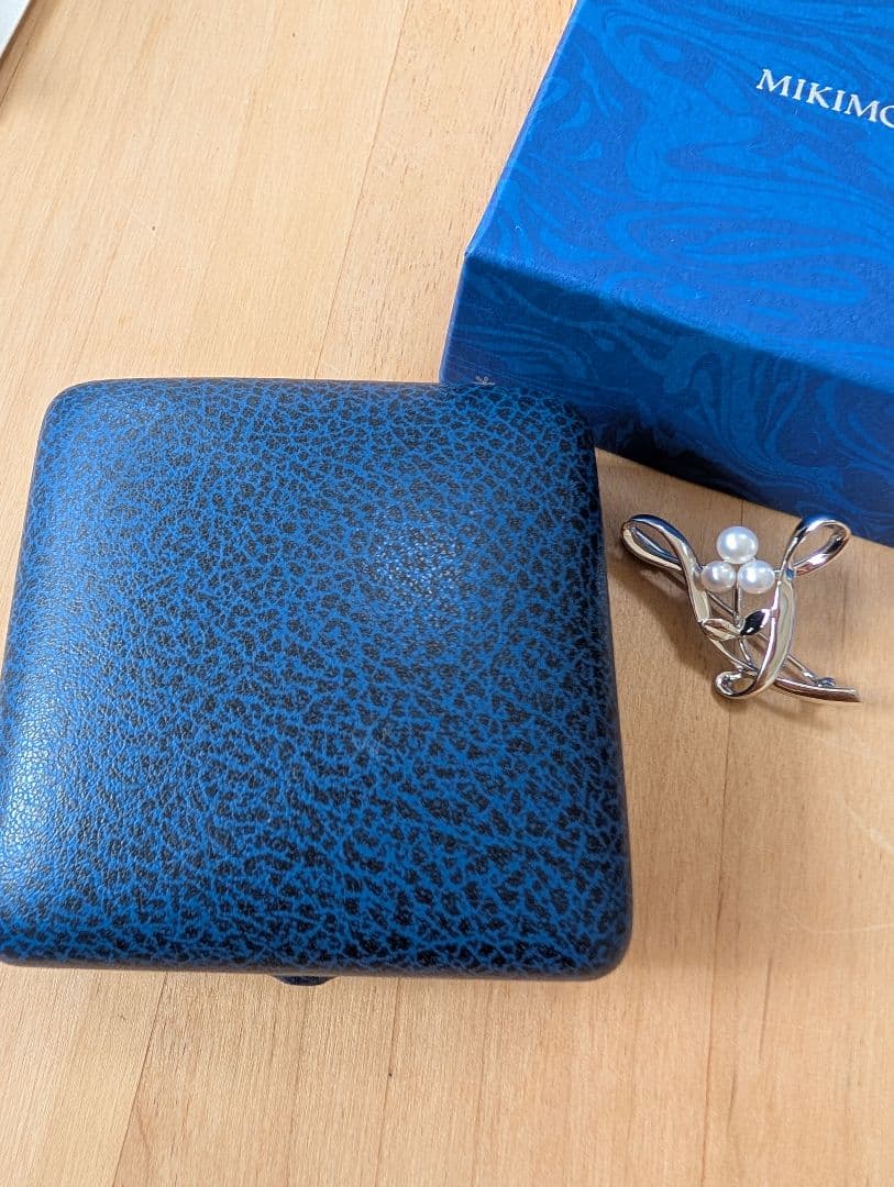 MIKIMOTO パール ブローチ