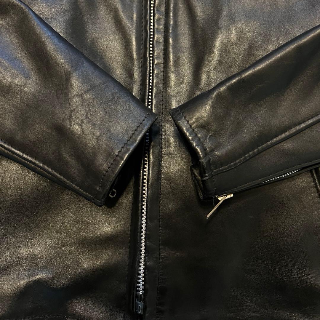 KF様【美品】Schott シングルライダース　サイズ40 ファーライナー付き