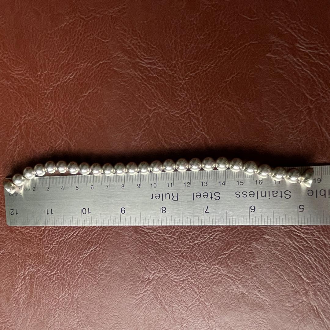 ブレスレット メンズ シルバー925 ヴィンテージ イタリア マグネット式 レア