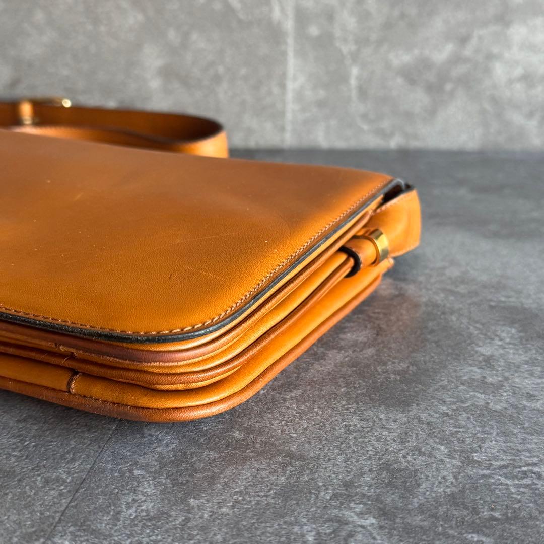 Peppe ⭐️セリーヌ⭐️トリオンフ 金具 レザー ショルダーバッグ