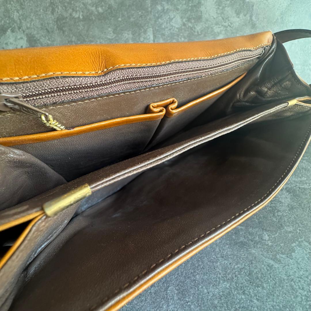 Peppe ⭐️セリーヌ⭐️トリオンフ 金具 レザー ショルダーバッグ
