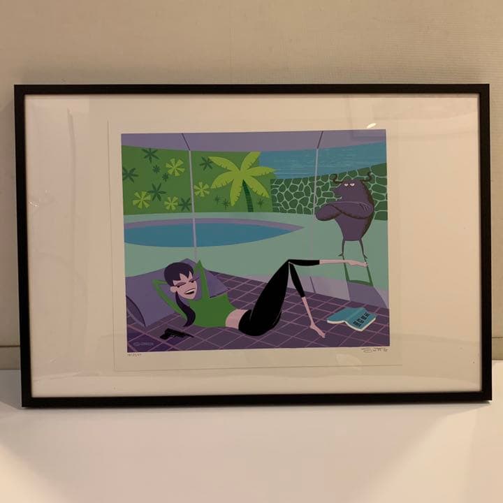 貴重　Shag シャグ シルクスクリーンポスター　ナンバーリング. #005