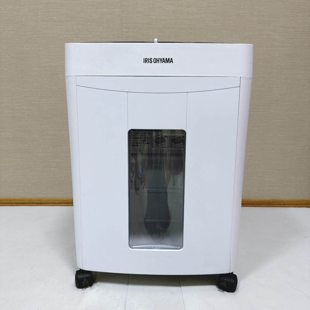 【美品】アイリスオーヤマ オートフィードシュレッダー AFS60M