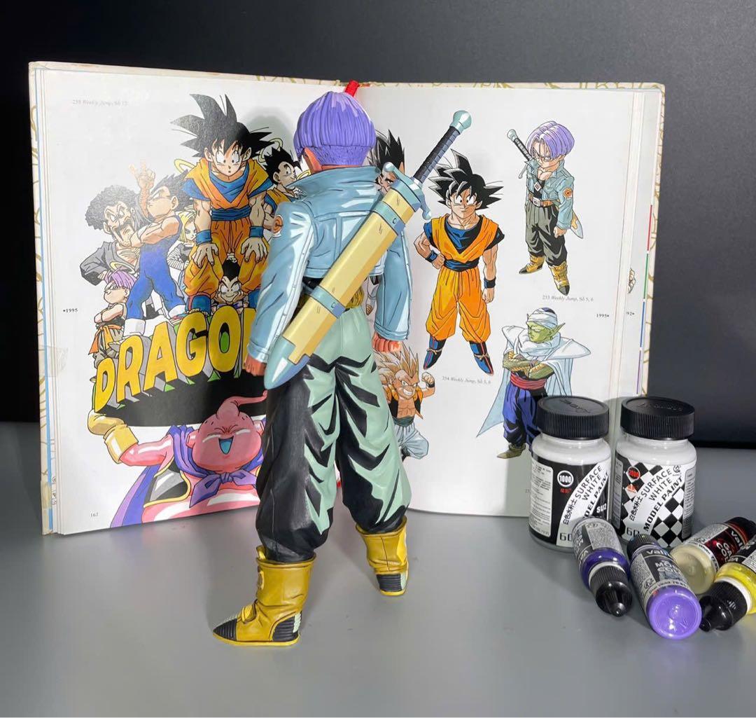 m*8様 ドラゴンボールZ トランクス　カスタム　改修 二次元リペイント　フィギ