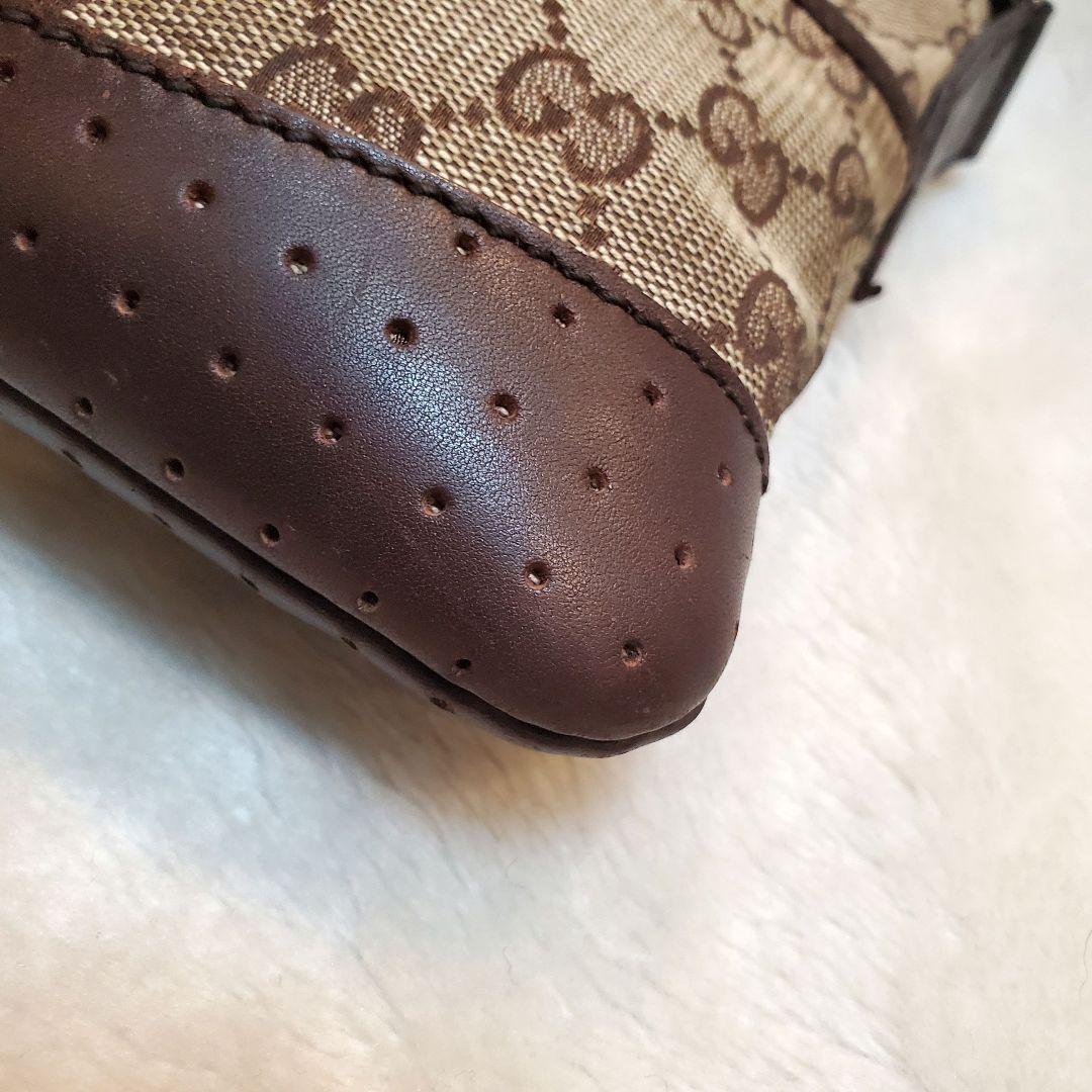 正規品 GUCCI グッチ GGキャンバス ミニ ショルダーバッグ 斜め掛け 鞄