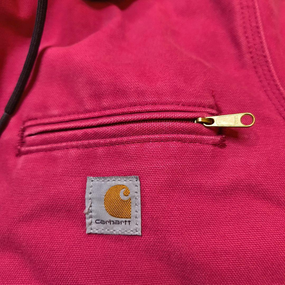 Carhartt シエラジャケット ピンク 裏ボア アクションプリーツ L