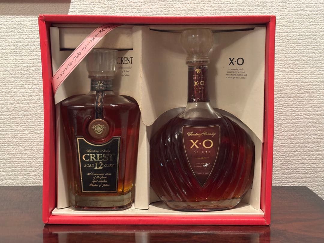 Crest 12年 & XO Deluxe ギフトセット