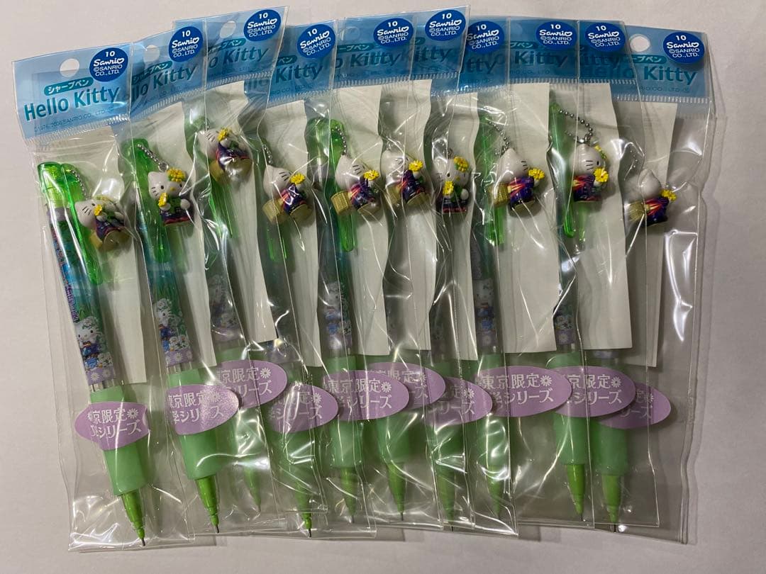 ご当地キティ　東京限定　文学シリーズ　野菊の墓　シャーペン　10本セット