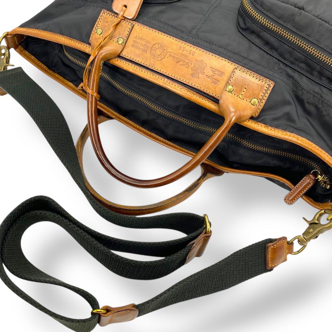 【美品】フェリージ ビジネズバッグ 2way ヘルメットバッグ A4収納