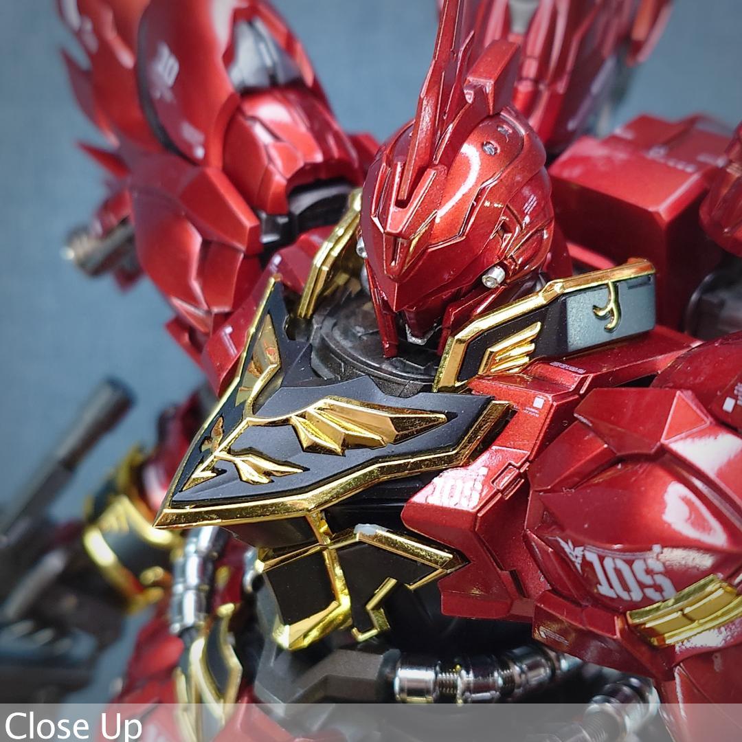 MG シナンジュ \"匠studioカスタム\" 1/100 キャンディ塗装完成品