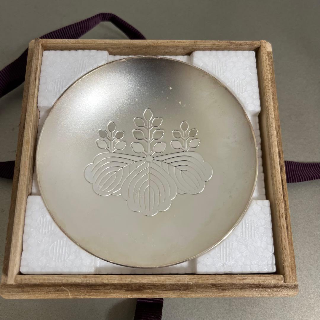 【純銀】66g 造幣局製 1000 刻印入り 銀杯 SILVER 銀盃