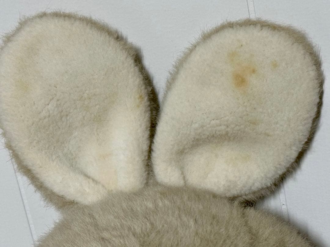 希少！当時物 吉徳 旧タグ うさぎ ぬいぐるみ 昭和レトロ レア！兎 ラビット