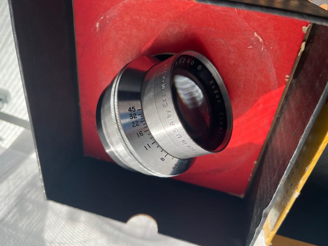 フィルムカメラ Kodak Commercial Ektar Lens 10-inch f6.3
