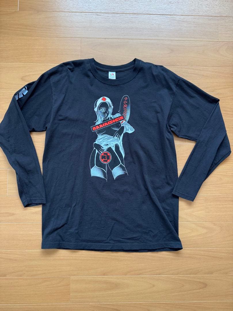 【超希少】ラムシュタイン ライぜ・ライゼ 長袖Tシャツ Lサイズ