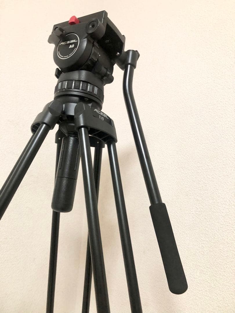ACEBILエースビル T75　ビデオ三脚　送料無料