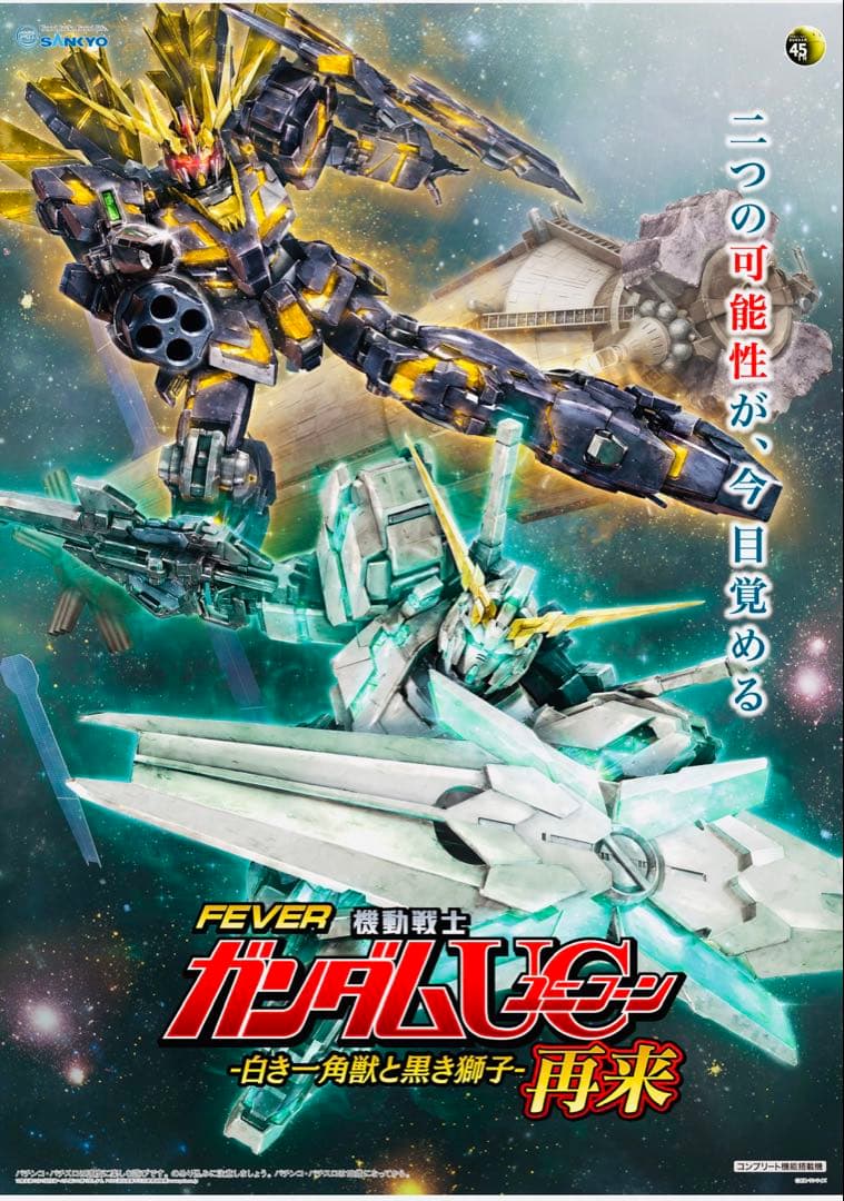 ガンダムUC 非売品 ポスター ガンダムユニコーン アクリルキーホルダー セット