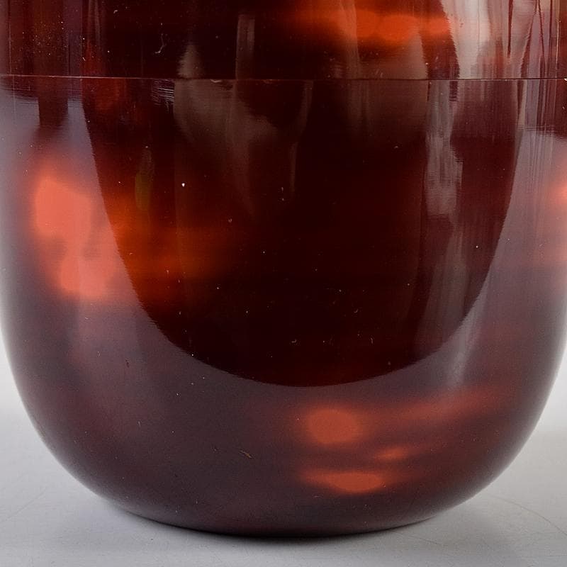 茶道具　漆塗　曙棗　裏千家十三代圓能斎書付箱　V　R8003