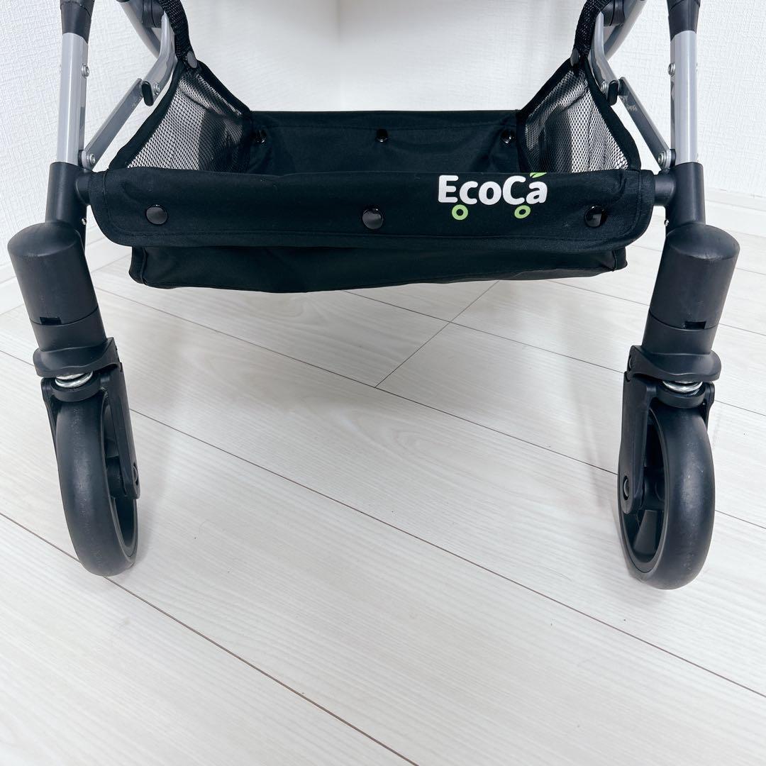 ♡使用頻度少なめ♡ エコカ　ショッピングカート　買い物カート　EcoCa 黒