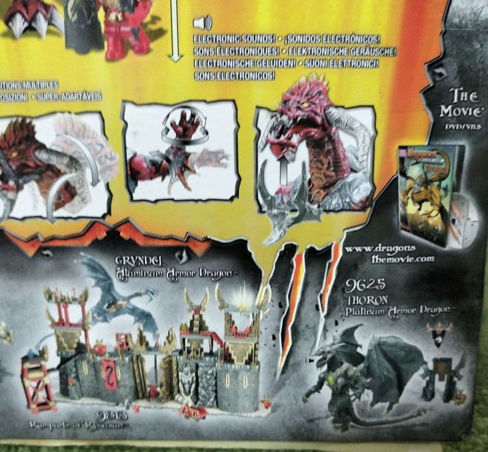 メガブロック アルティメットドラゴン スタンダール チタニウムアーマードラゴン