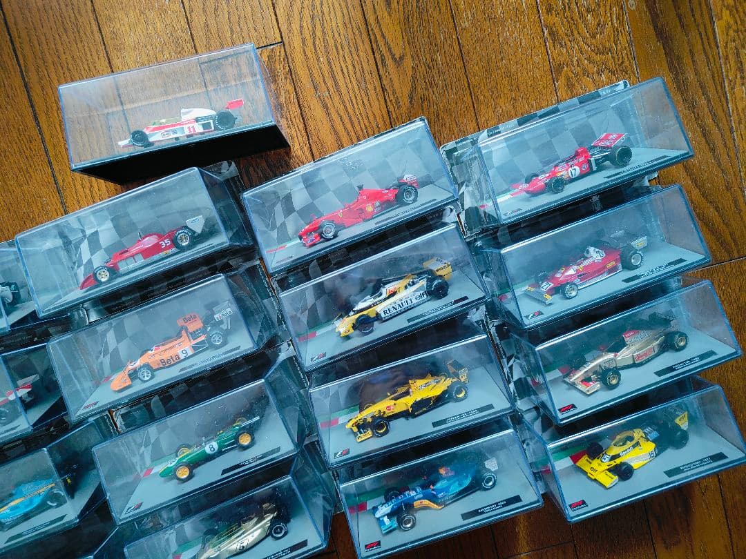 DeAGOSTINI F1 マシンコレクション 1/43 17台 ミニカー 模型