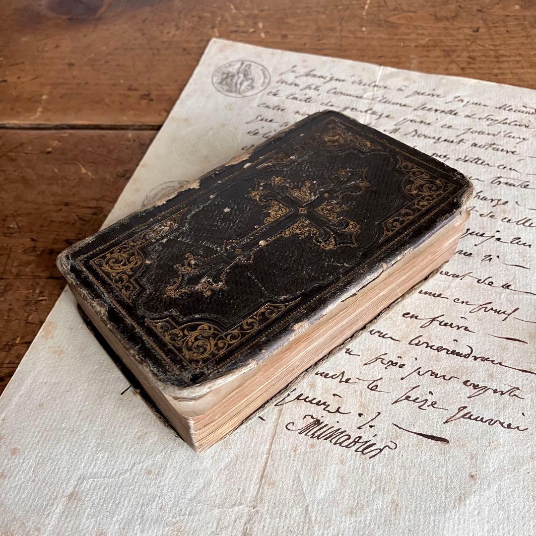 フランス アンティーク 祈祷書 missel 古書