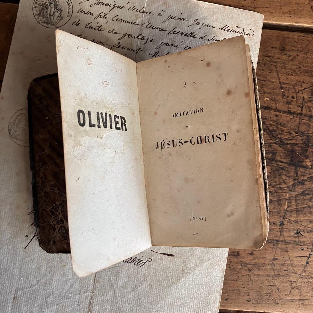 フランス アンティーク 祈祷書 missel 古書