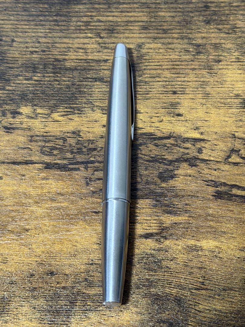 筆記確認＆洗浄済　1971年製　ペン先軸一体　パイロット　ミュー　万年筆　中細字