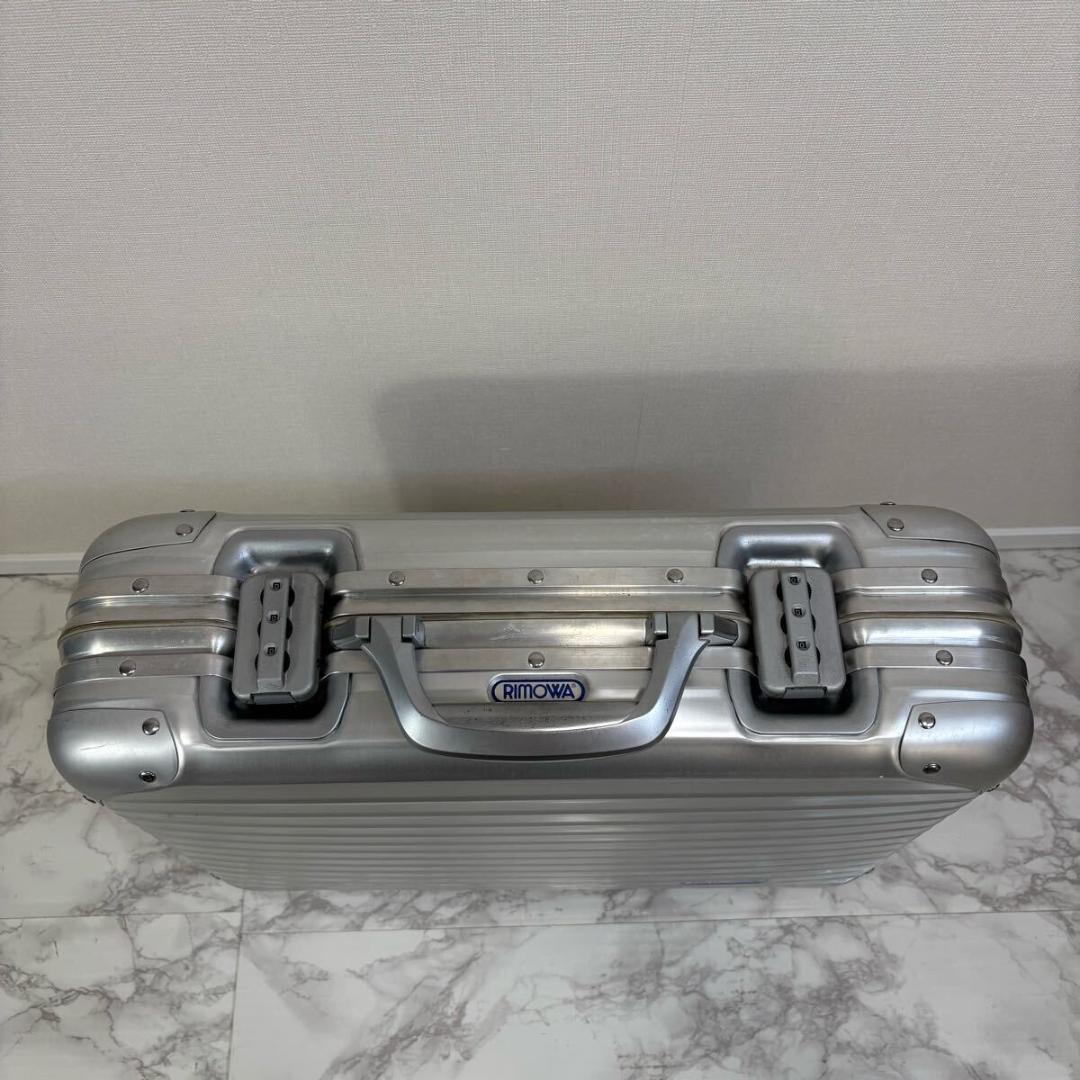 廃盤・美品　RIMOWA TOPAS リモワ　22L アタッシュケース　アルミ