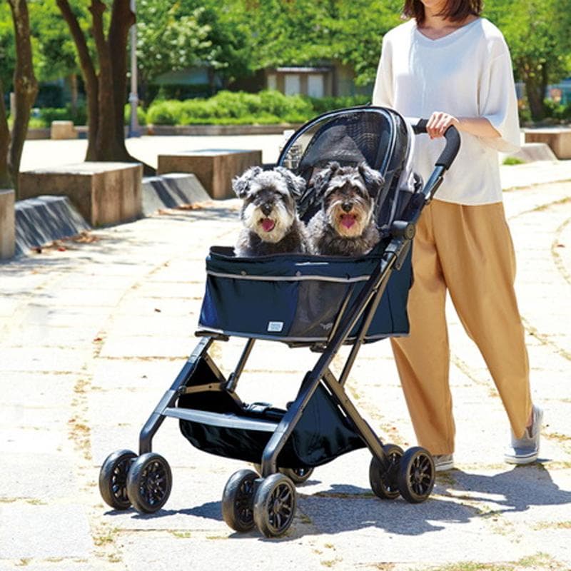 Add Mate アドメイト ペットお出かけ用 軽量折りたたみカート ネイビー