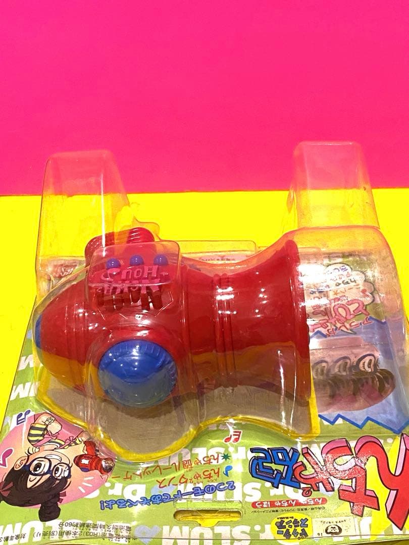 【新品未使用】絶版98アラレちゃん///んちゃ砲■動作確認済可動品■