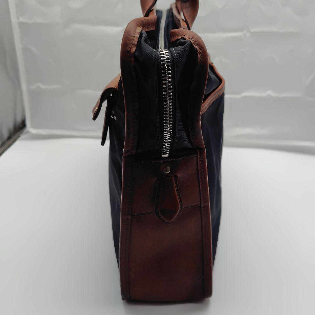 Felisi フェリージ　ビジネスバッグ ナイロン 黒 内側 レザー