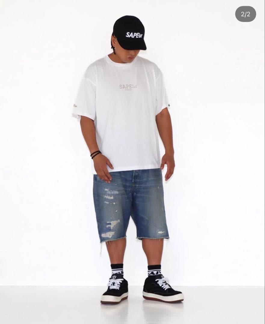 SAPEur ロッドマンTシャツ XL アイボリー