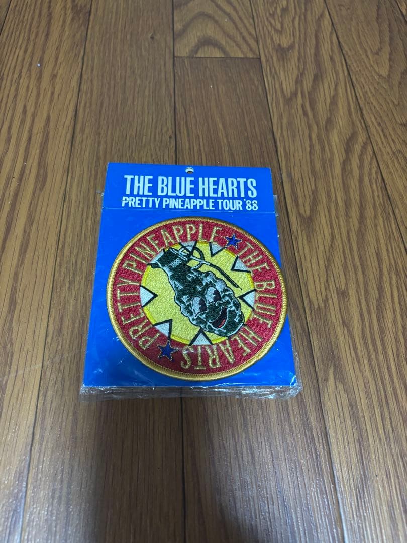 レア　THE BLUE HEARTS ブルーハーツ パッチ ワッペン