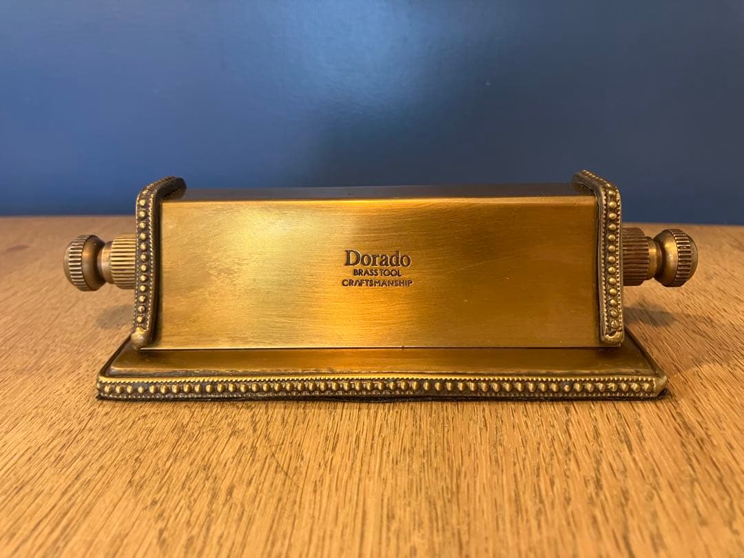 Dorado 真鍮製 デスクトップカレンダー