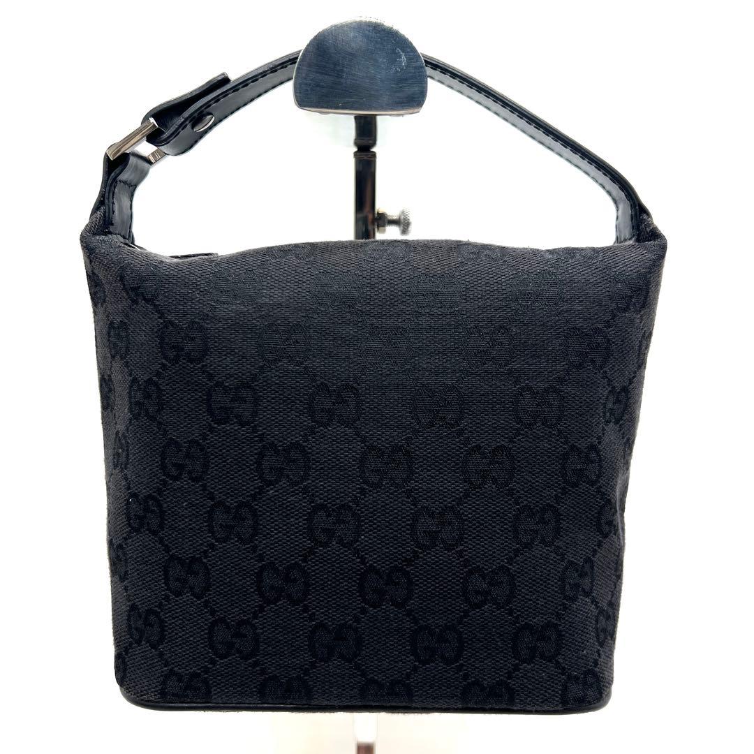 【極美品】グッチ GG ハンドバッグ アクセサリーポーチ キャンバス バニティ