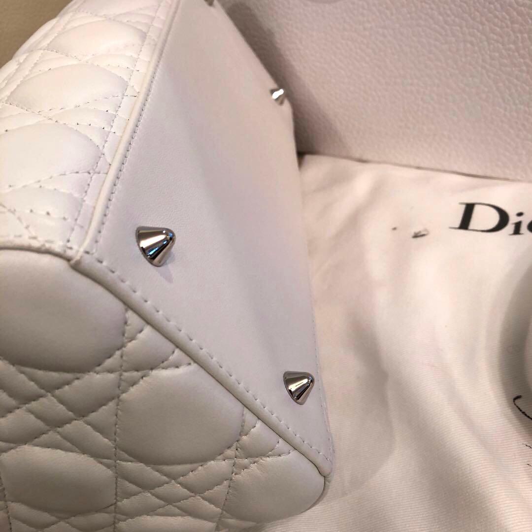 ★レディーDior★カナージュ ラムスキン★medium line★