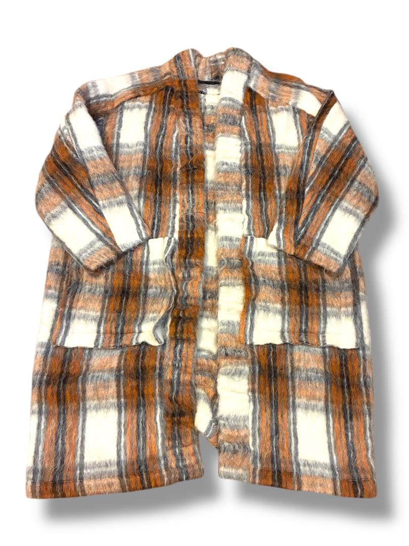 【19AW my beautiful landletシャギーウールロングガウン】