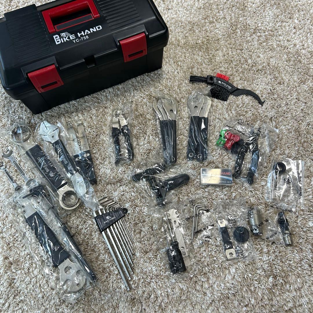 YC-758 自転車プロフェッショナルツールキット　【美品】