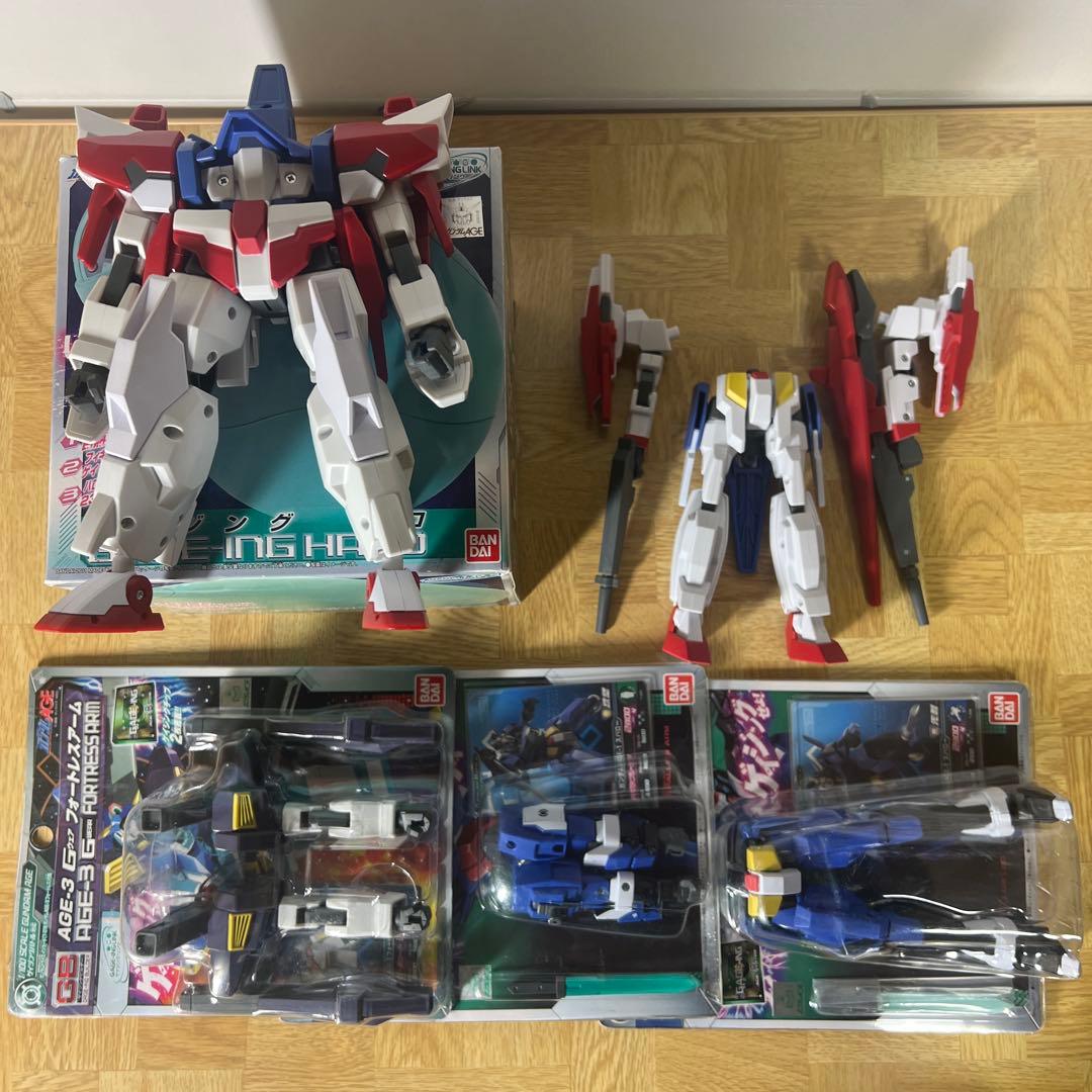 【開封品】ガンダムAGE ゲイジングビルダー セット